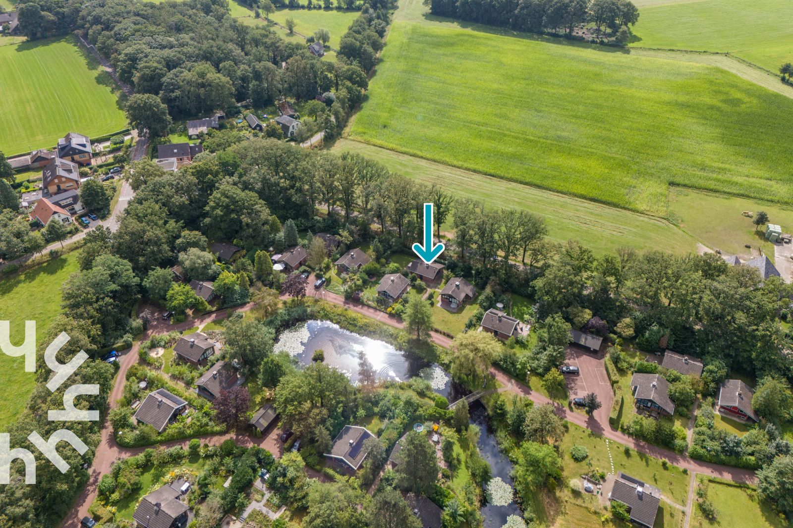 Eetruimte naast de keuken in vakantiehuis DG994 in Aalten, Achterhoek.