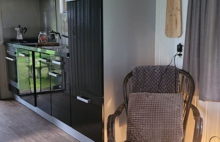 Open living space in Holiday home in Vragender, Achterhoek, Gelderland. Cozy and spacious furnished.