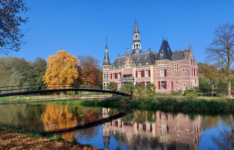 Uitgestrekt landschap bij Vakantiehuisje in Lochem, perfect voor natuurliefhebbers in de Achterhoek, Gelderland.