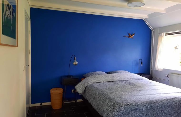 Attraktives Schlafzimmer im Ferienhaus in Vorden, Achterhoek. Geniessen Sie Komfort und Ruhe in diesem charmanten Ferienhaus in Gelderland.