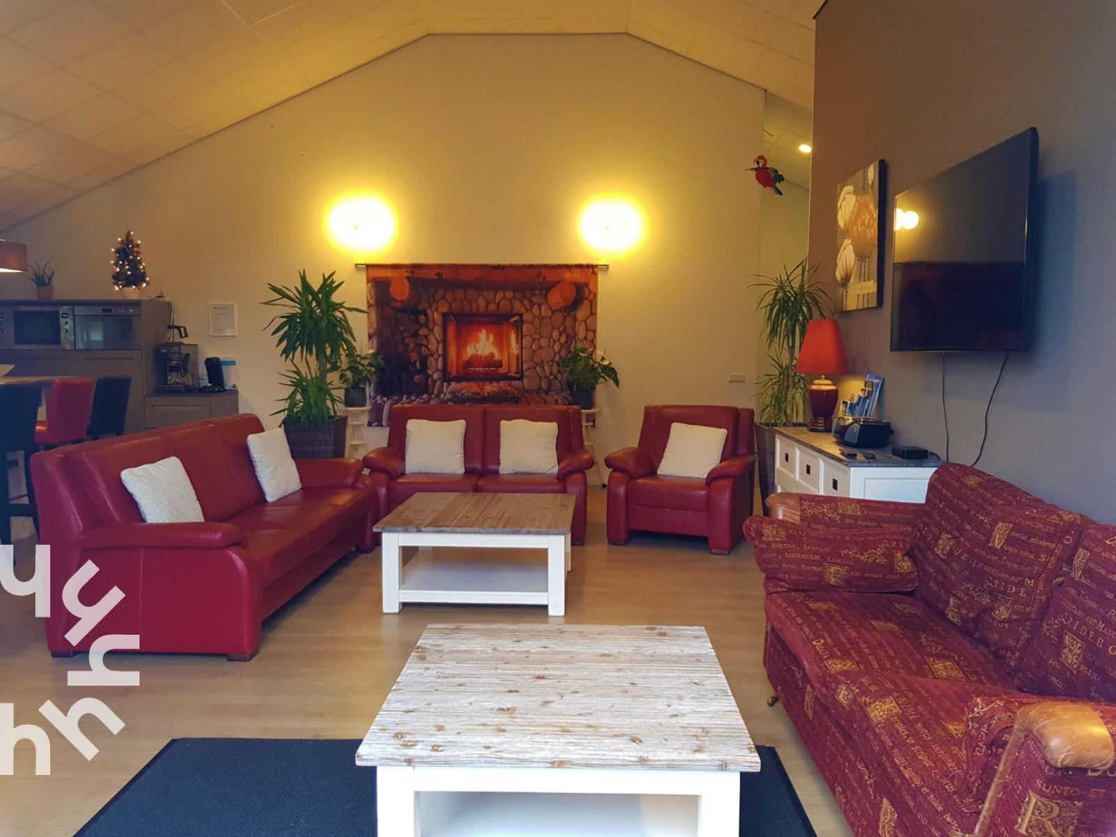 Recreation room with table tennis table at DG127C vacation home in Vorden, Achterhoek.