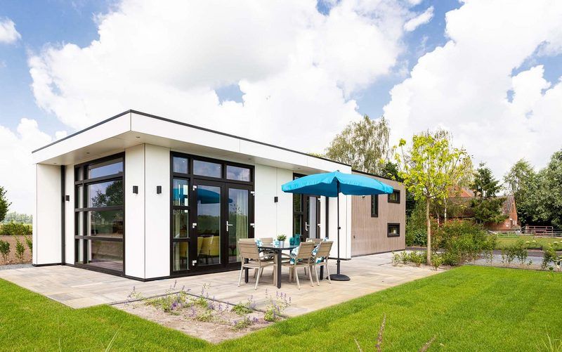 Module Special 6 persons vacation home with terrace in Lichtenvoorde, Achterhoek, Gelderland.