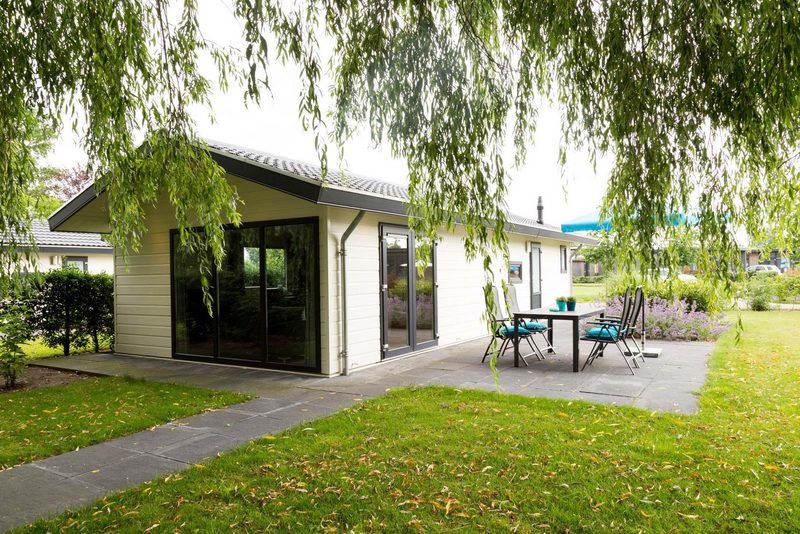 Perle Ferienhaus fuer 4 Personen mit Terrasse in Lichtenvoorde, Achterhoek, Gelderland im Gruenen.