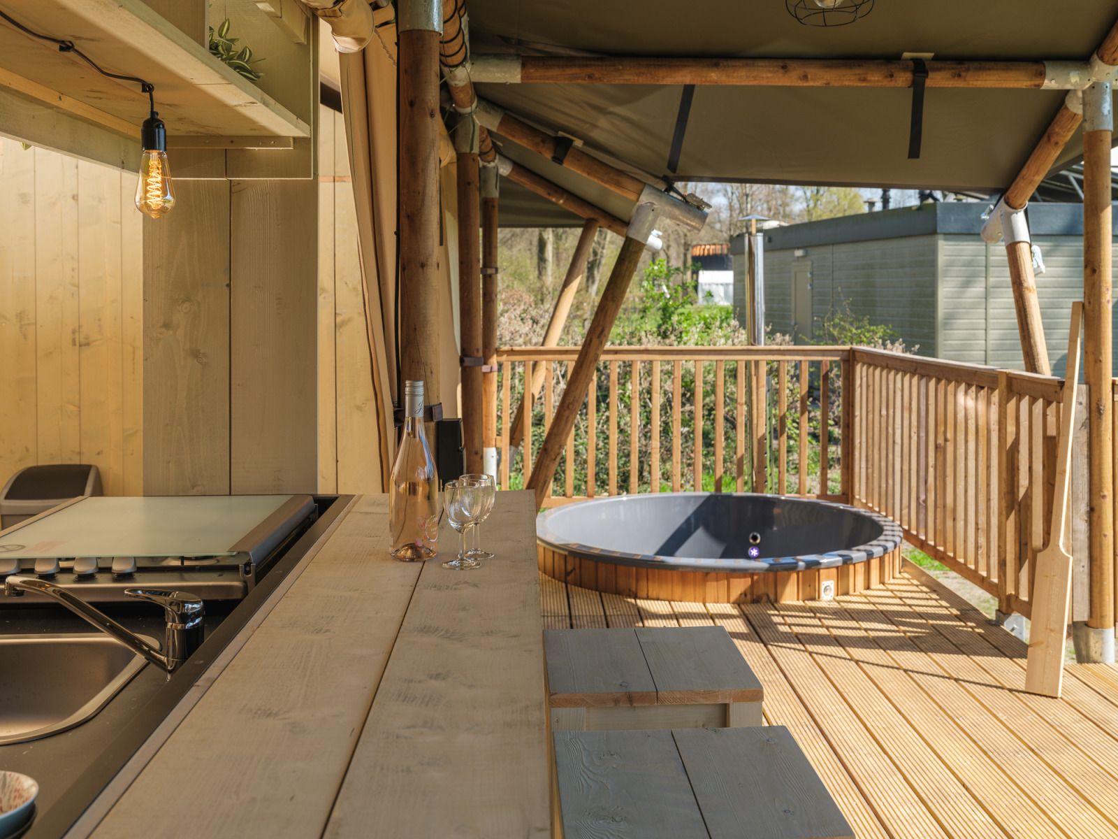 Verblijf 294829 - Vakantiewoning Achterhoek - Medley Lodge met hottub