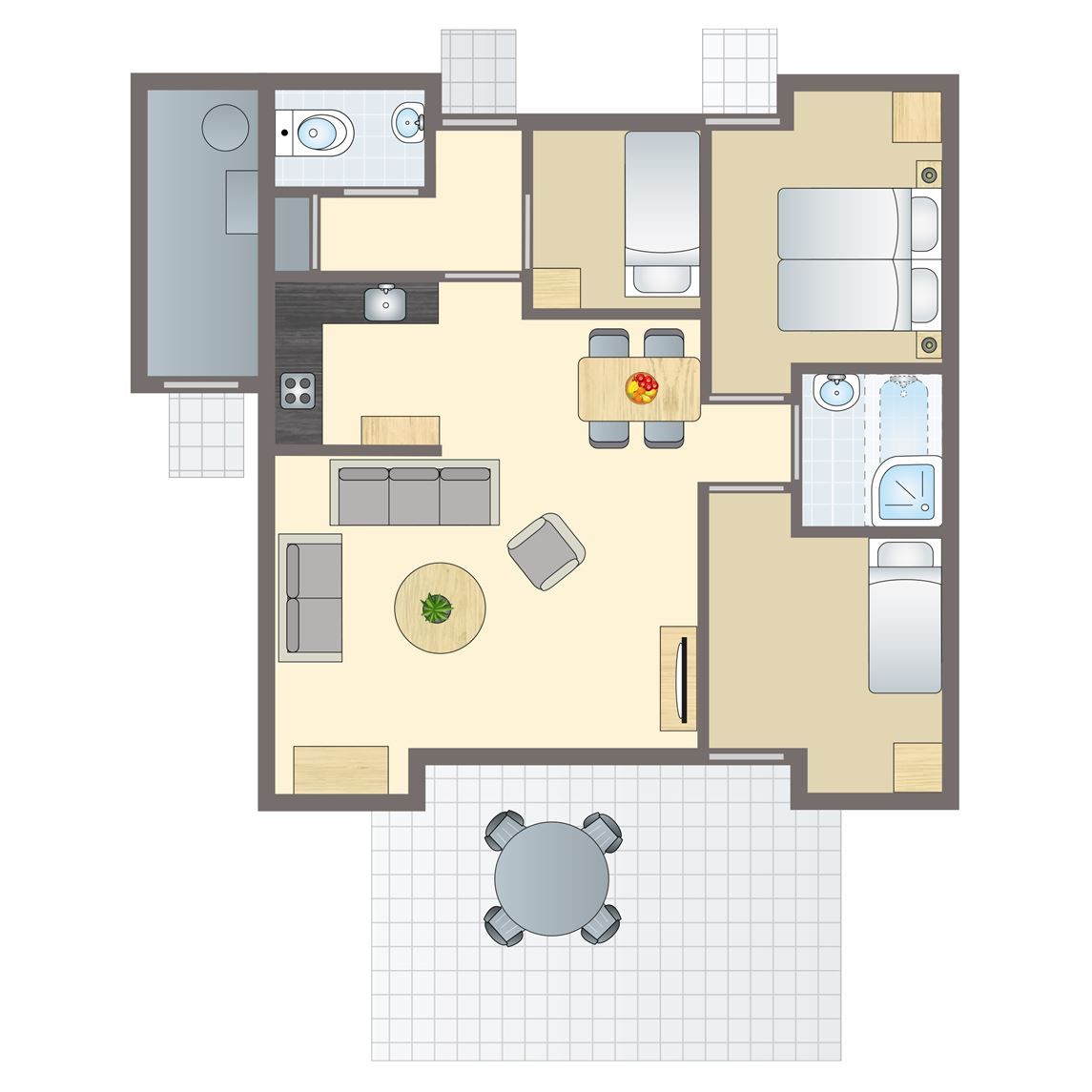 Unterkunft 295042 - Bungalow Achterhoek - Stroombroek | 4-persoons bungalow | 4C4