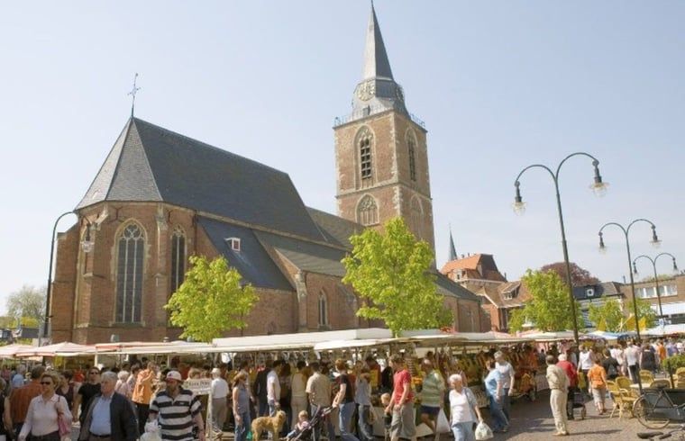 Historic church near Holiday home in Winterswijk Kotten, a cultural visit in Gelderland.