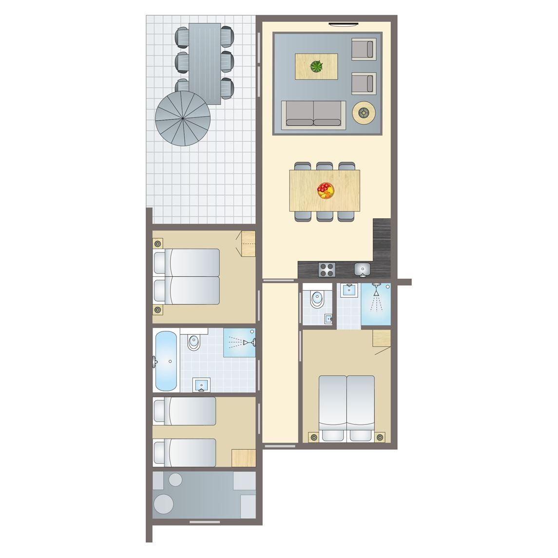 The Butterfly Farm 6-person house with terrace in Kring van Dorth, Achterhoek, Gelderland.