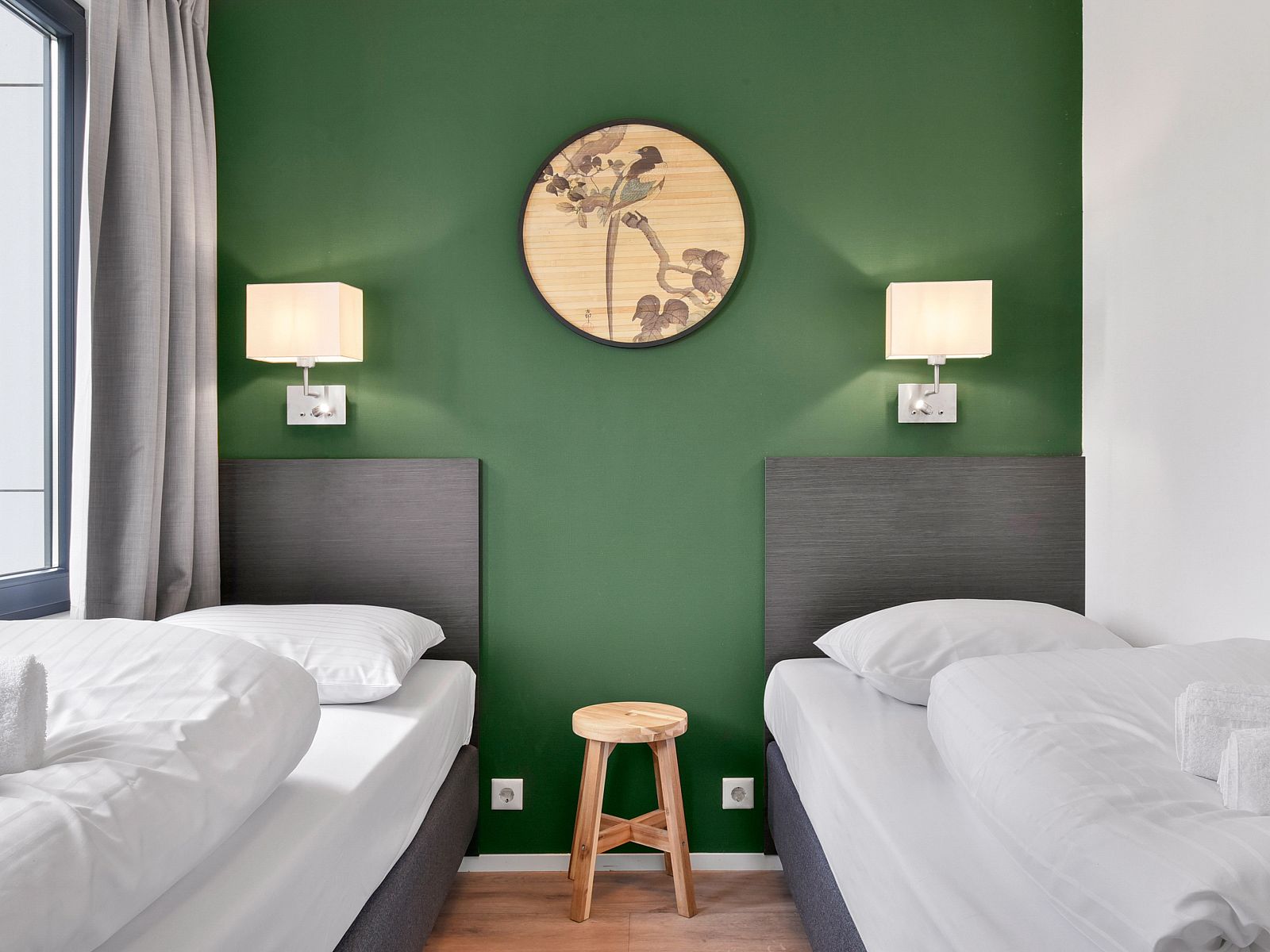 Shower and sink in The Butterfly Farm, Kring van Dorth, Achterhoek.