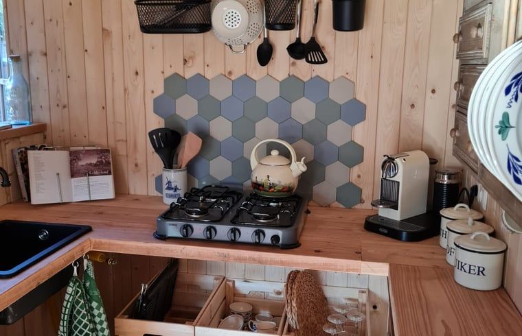 Cozy kitchen in Holiday home in Winterswijk Corle, ideal for a relaxing stay in the Achterhoek.