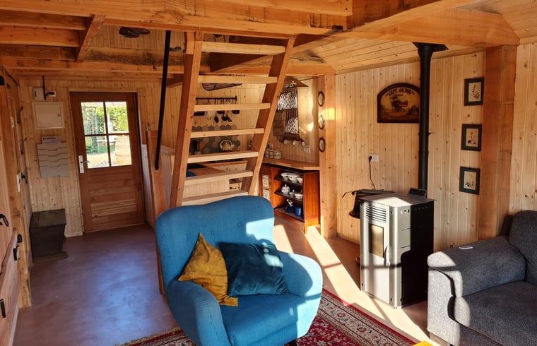 Cozy sitting area in Holiday home in Winterswijk Corle, a comfortable vacation home in the Achterhoek.