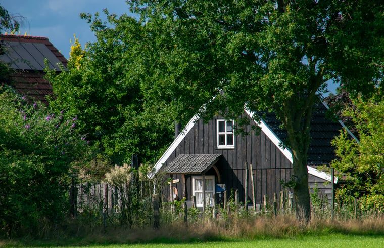 Das Ferienhaus in Winterswijk Corle liegt in der gruenen Natur von Achterhoek, Gelderland, und bietet Ruhe und Privatsphaere.