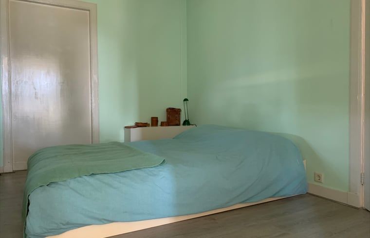 Second bedroom in Holiday home in Corle, Winterswijk Corle, with soft colors and comfortable bed, Achterhoek, Gelderland.