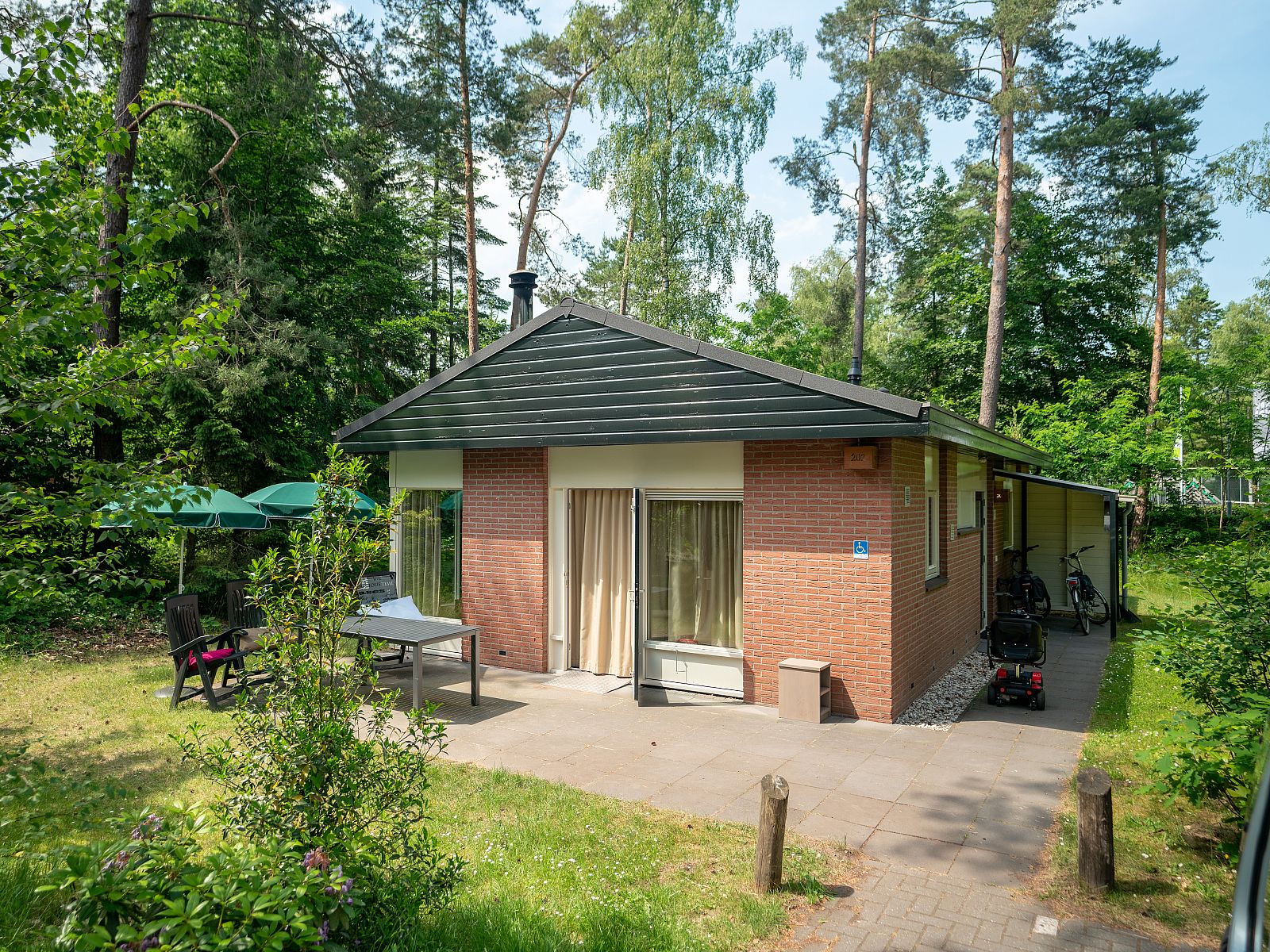 Verblijf 3201169 - Bungalow Veluwe - Heideheuvel | 4-persoons bungalow - Speciaal toegankelijk | 