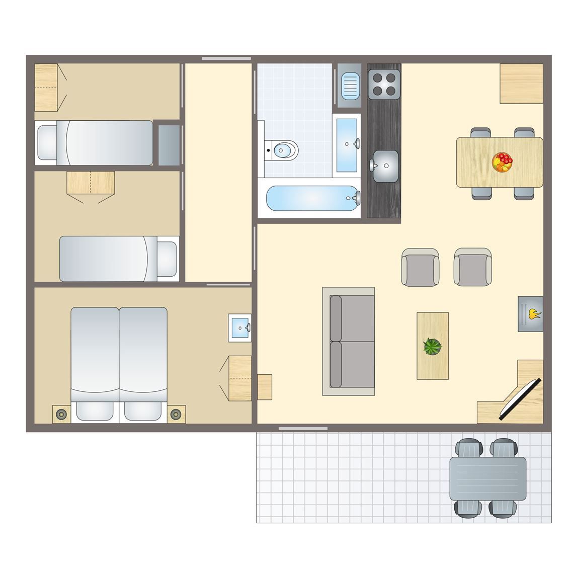 Verblijf 3201172 - Bungalow Veluwe - Heideheuvel | 4-persoons bungalow | 4B