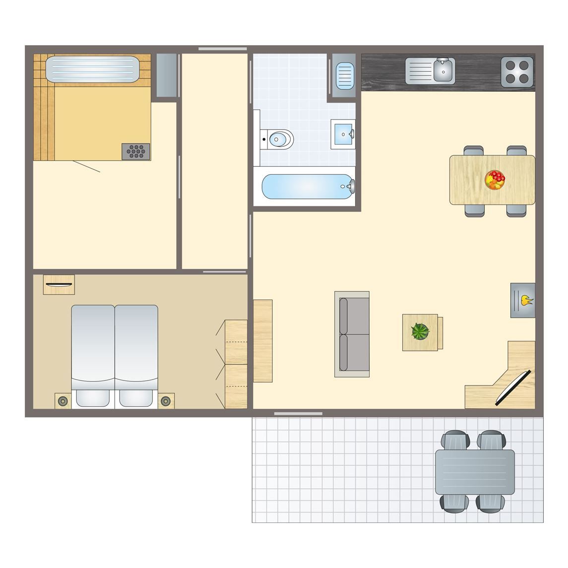 Verblijf 3201175 - Bungalow Veluwe - Heideheuvel | 2-persoons bungalow | 2L