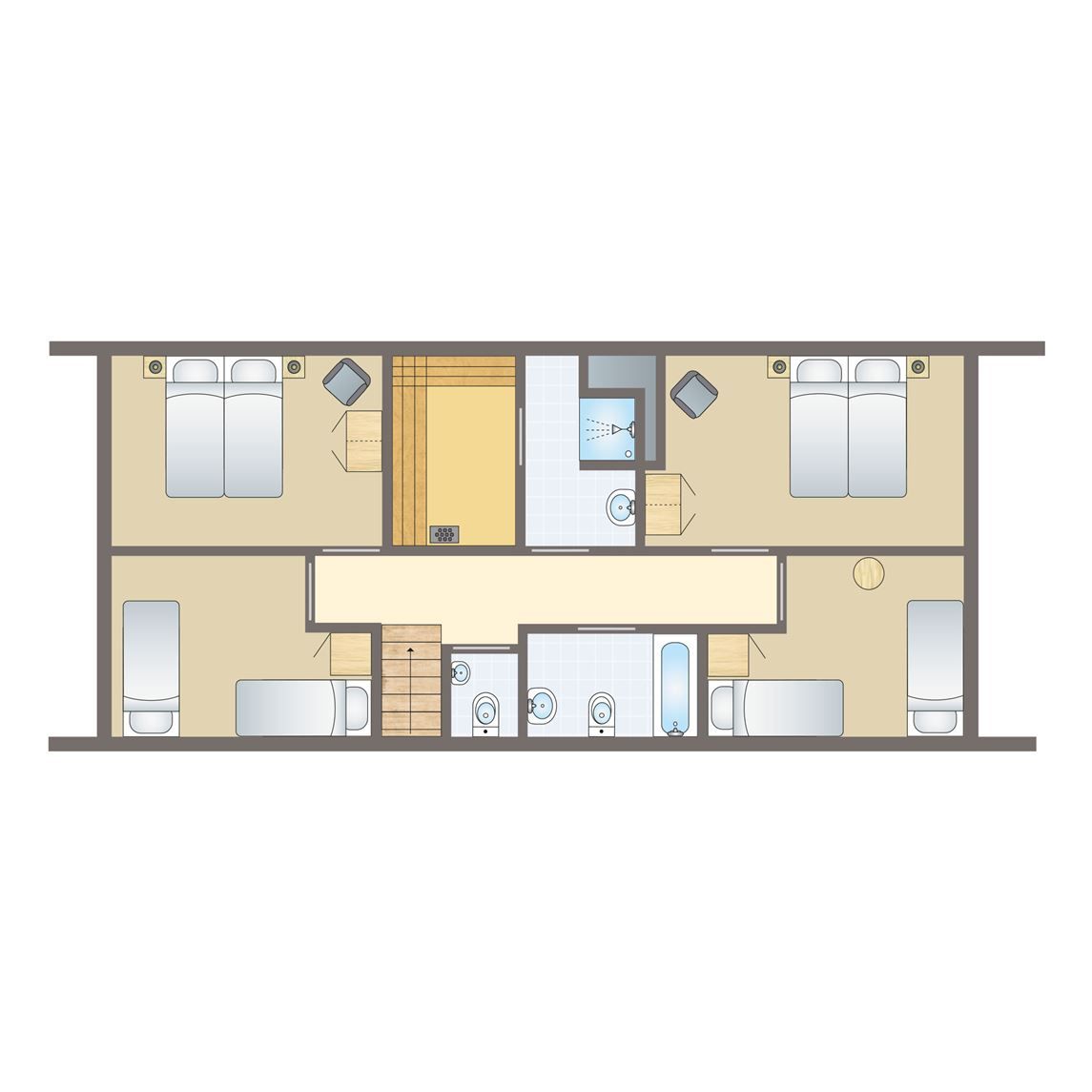 Verblijf 3201191 - Bungalow Veluwe - Heideheuvel | 10-persoons bungalow | 10L