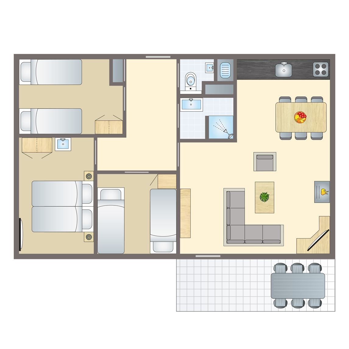 Unterkunft 3201193 - Bungalow Veluwe - Heideheuvel | 6-persoons bungalow | 6CE