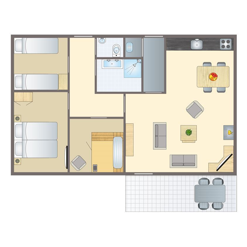 Guest house 320136 - Bungalow Veluwe - Heideheuvel | 4-persoons bungalow | 4CE1