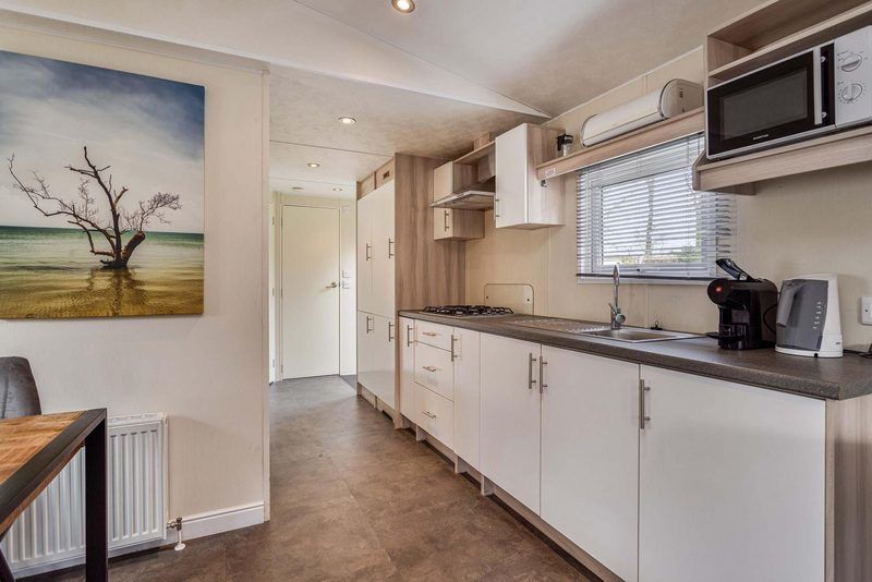 Fully equipped kitchen in Holiday home 4 persons, Ede, Veluwe, Gelderland.