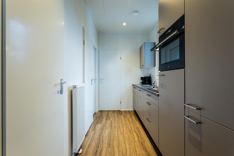 Moderne keuken in Module Special 6 personen, vakantiehuis in Ede Veluwe.