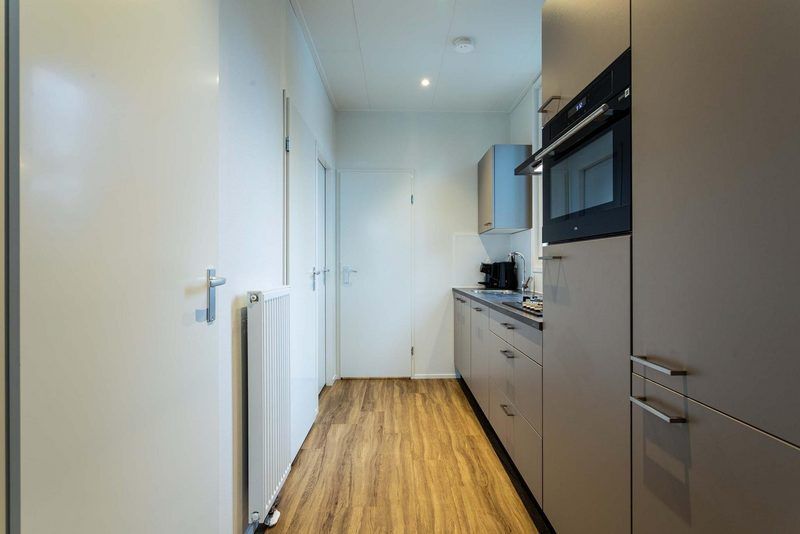 Voll ausgestattete Kueche in Modul Spezial 6 Personen Wellness, Ede, Veluwe.