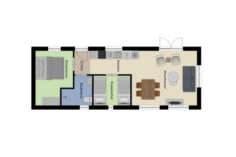 Verblijf 3206203 - Vakantiewoning Veluwe - Module Wood 4 personen Wellness (Hottub)