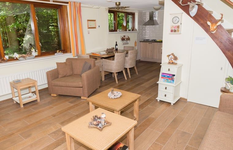 Bedroom with double bed in Holiday home in Emst, surrounded by tranquility.