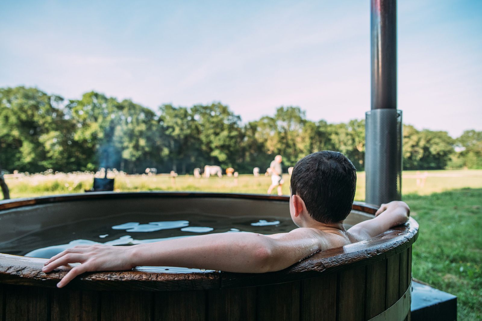 Unterkunft 3209114 - Zelthaus Veluwe - Tenthuisje met warme privédouche naast de tent met Hottub