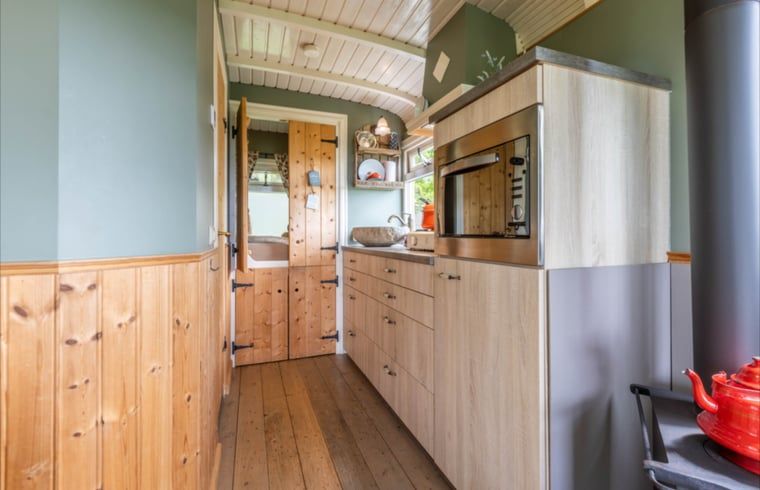 Modern kitchen facilities in Holiday home in Wezep/Oldebroek, Veluwe, Gelderland.