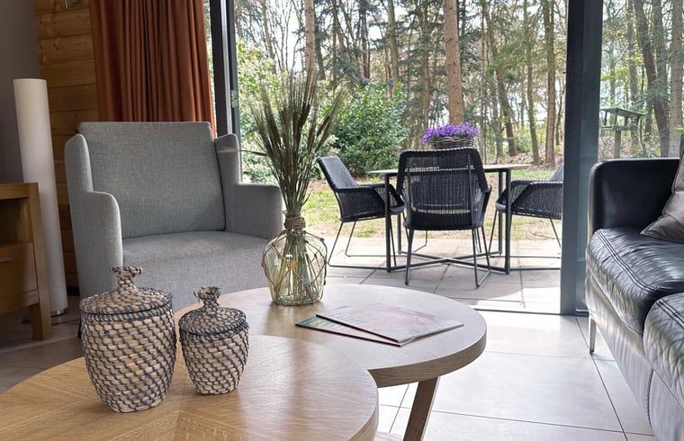 Das Ferienhaus in Voorthuizen, mitten in den Waeldern der Veluwe, bietet ein ruhiges Naturerlebnis in Gelderland.
