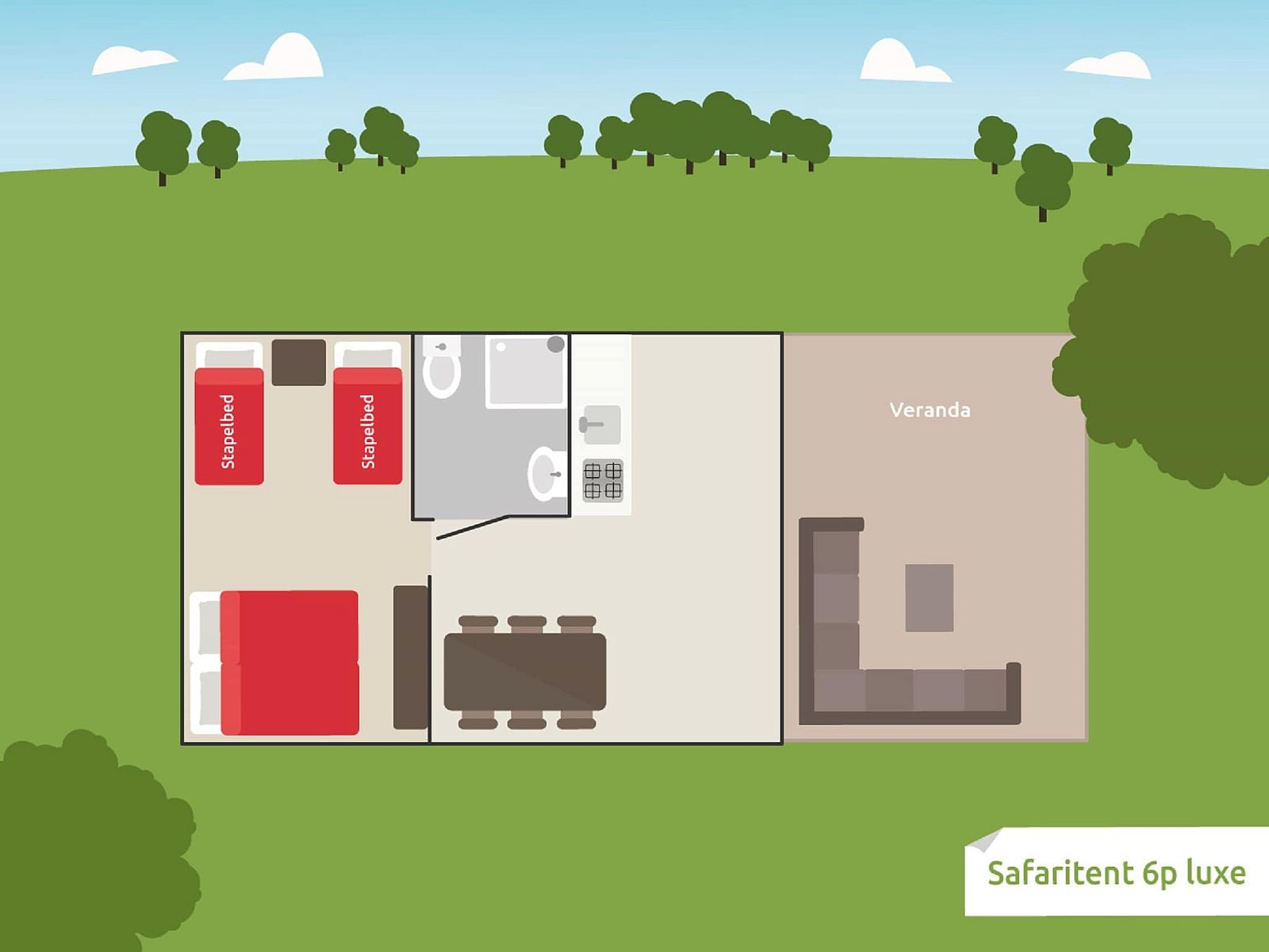 Verblijf 322242 - Vakantiewoning Veluwe - Recreatiepark de Boshoek 2