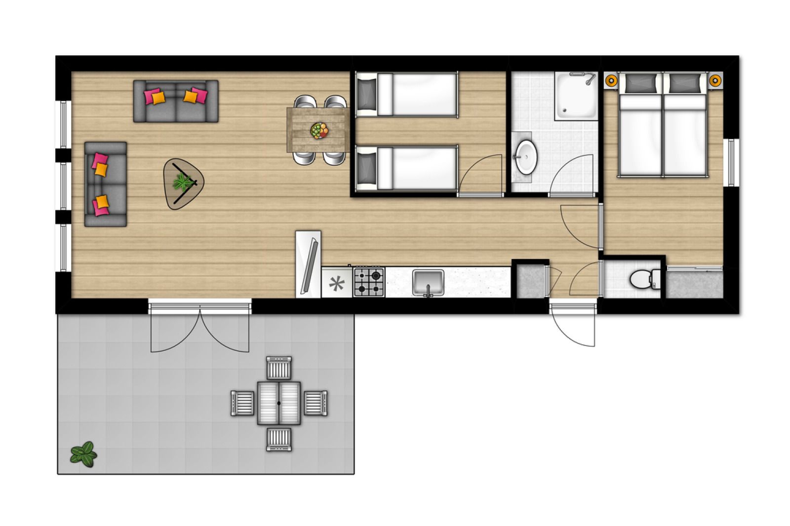 Verblijf 3227135 - Vakantiewoning Veluwe - «Chalet» SK4
