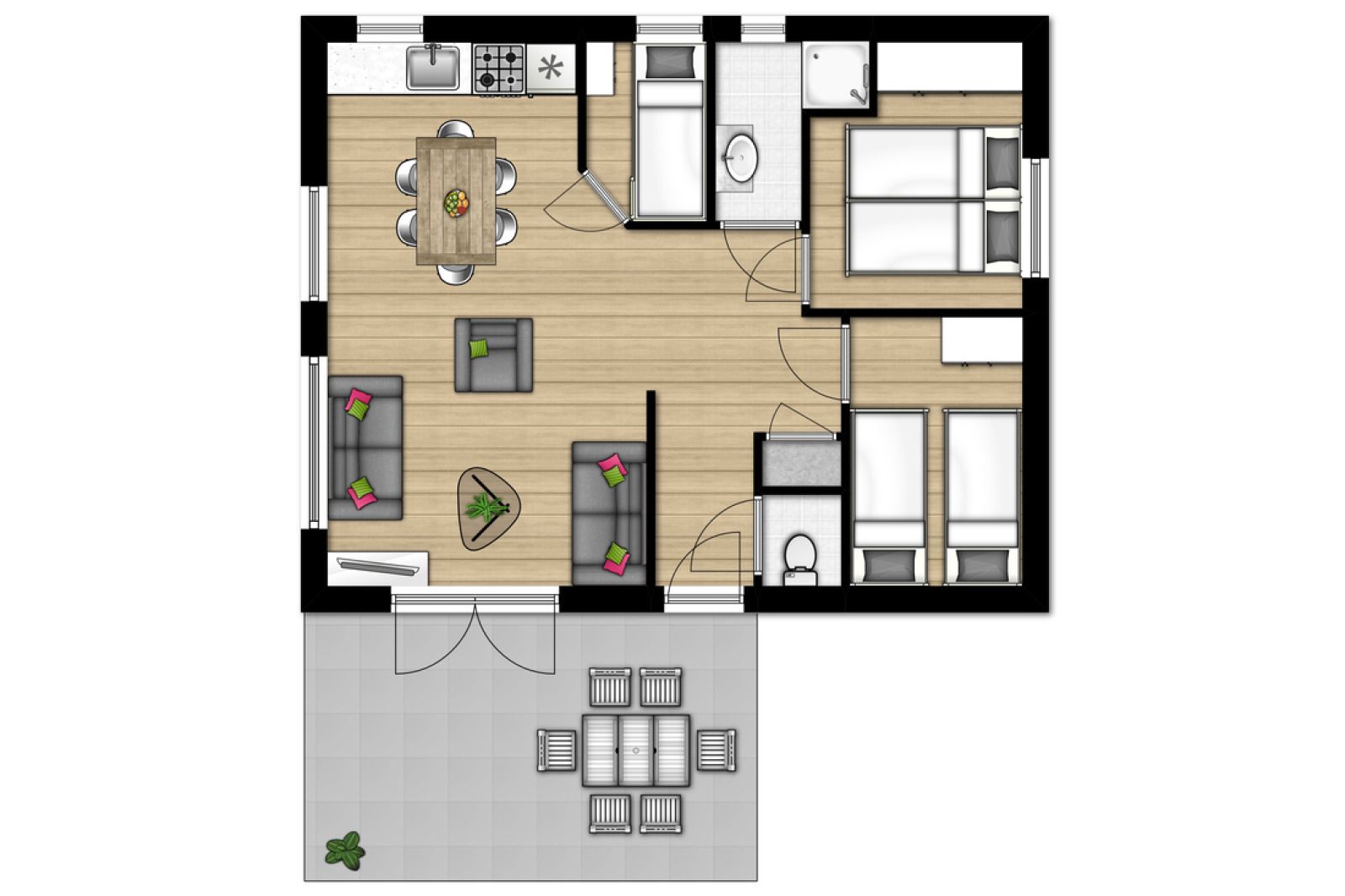 Verblijf 3227136 - Vakantiewoning Veluwe - «Chalet» SK6