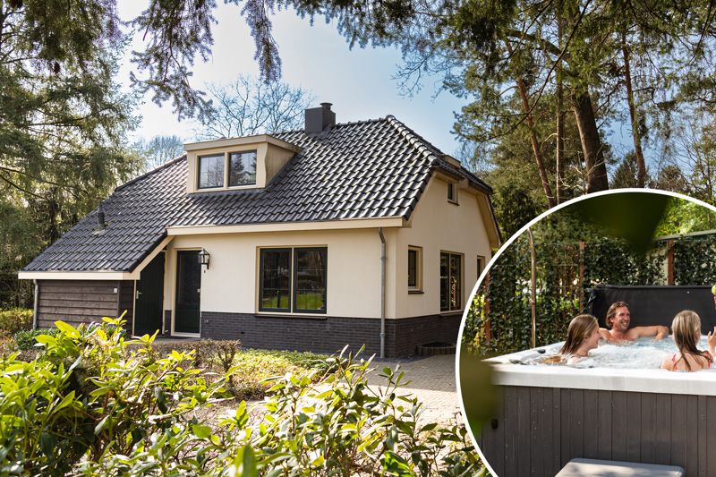 Verblijf 3231107 - Vakantiewoning Veluwe - Boshoeve 10 personen Wellness (Spa)