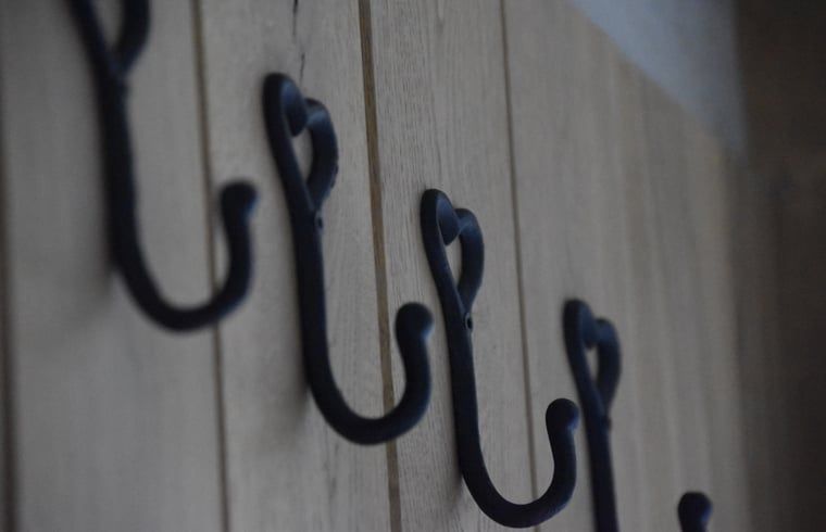 Stilvolle Garderobe im Ferienhaus in Lunteren, Veluwe, Gelderland.
