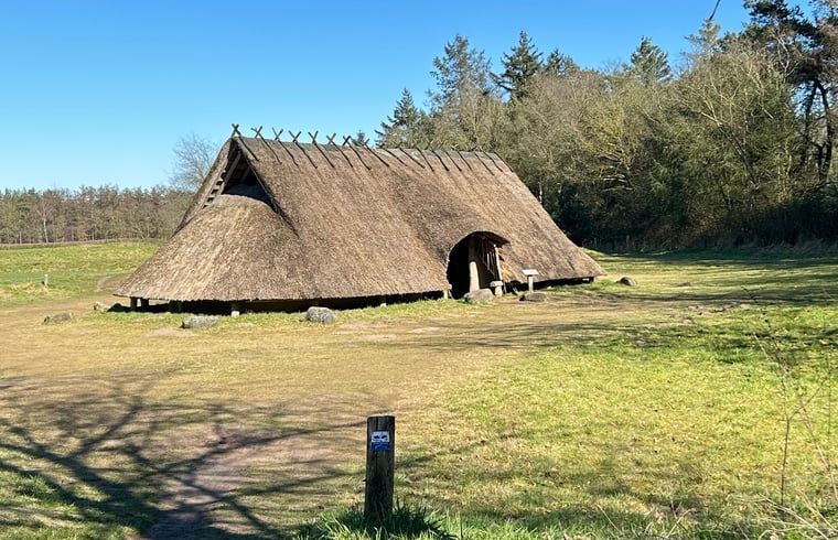 Historische Huette bei Ferienhaus in Lunteren, Veluwe, Gelderland.