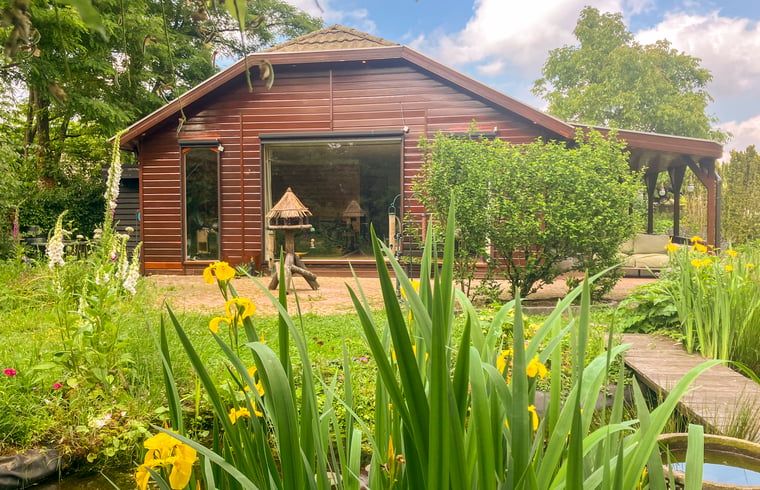 Cottage in Lunteren in the Veluwe, cottage with garden view in Gelderland.
