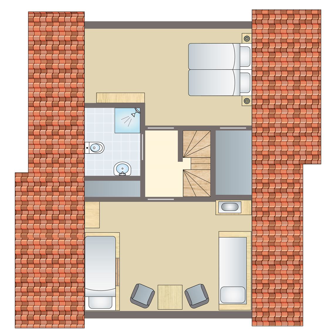 Unterkunft 323214 - Bungalow Veluwe - Landgoed 't Loo | 6-persoons kinderbungalow | 6CK