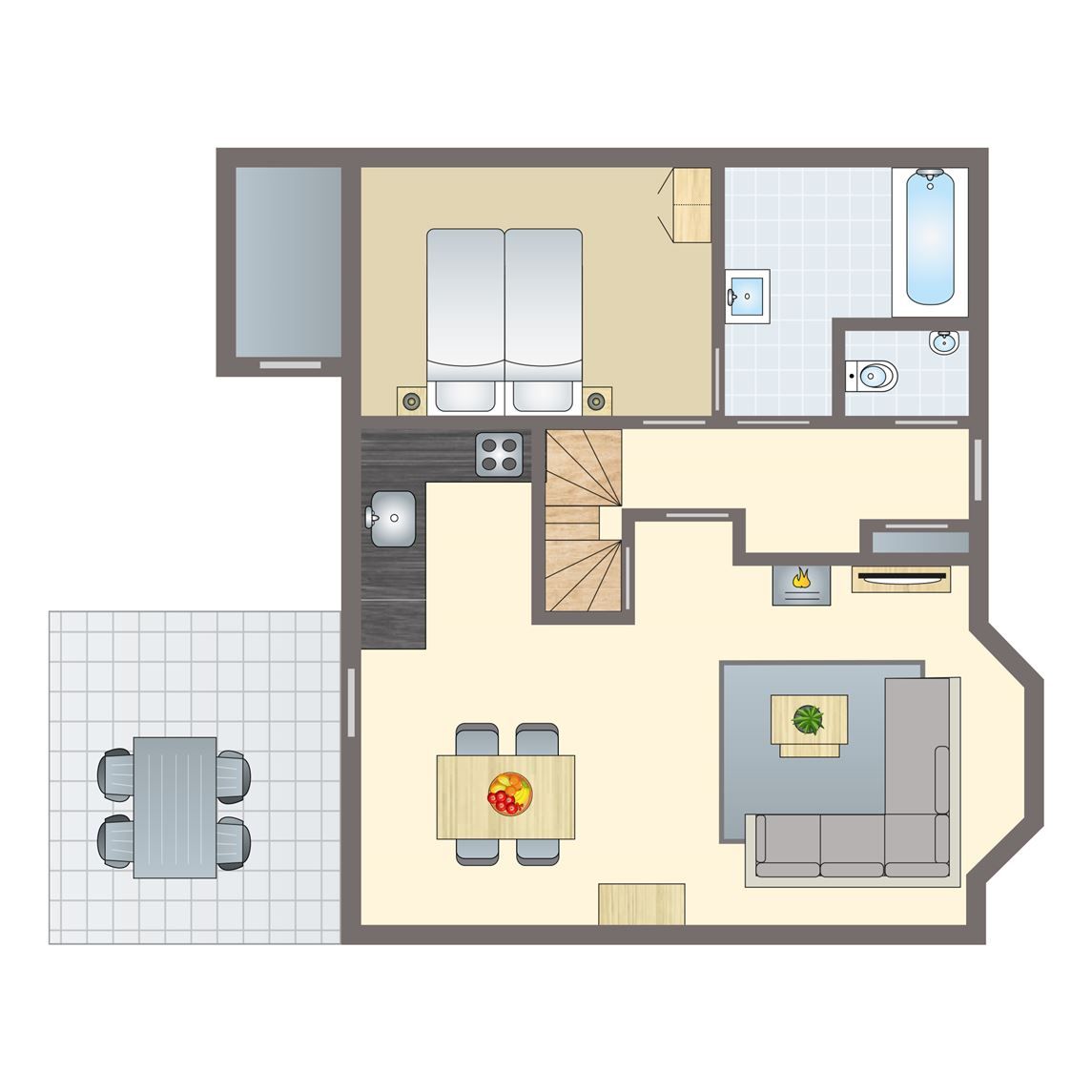 Verblijf 323231 - Bungalow Veluwe - Landgoed 't Loo | 4-persoons bungalow | 4L1