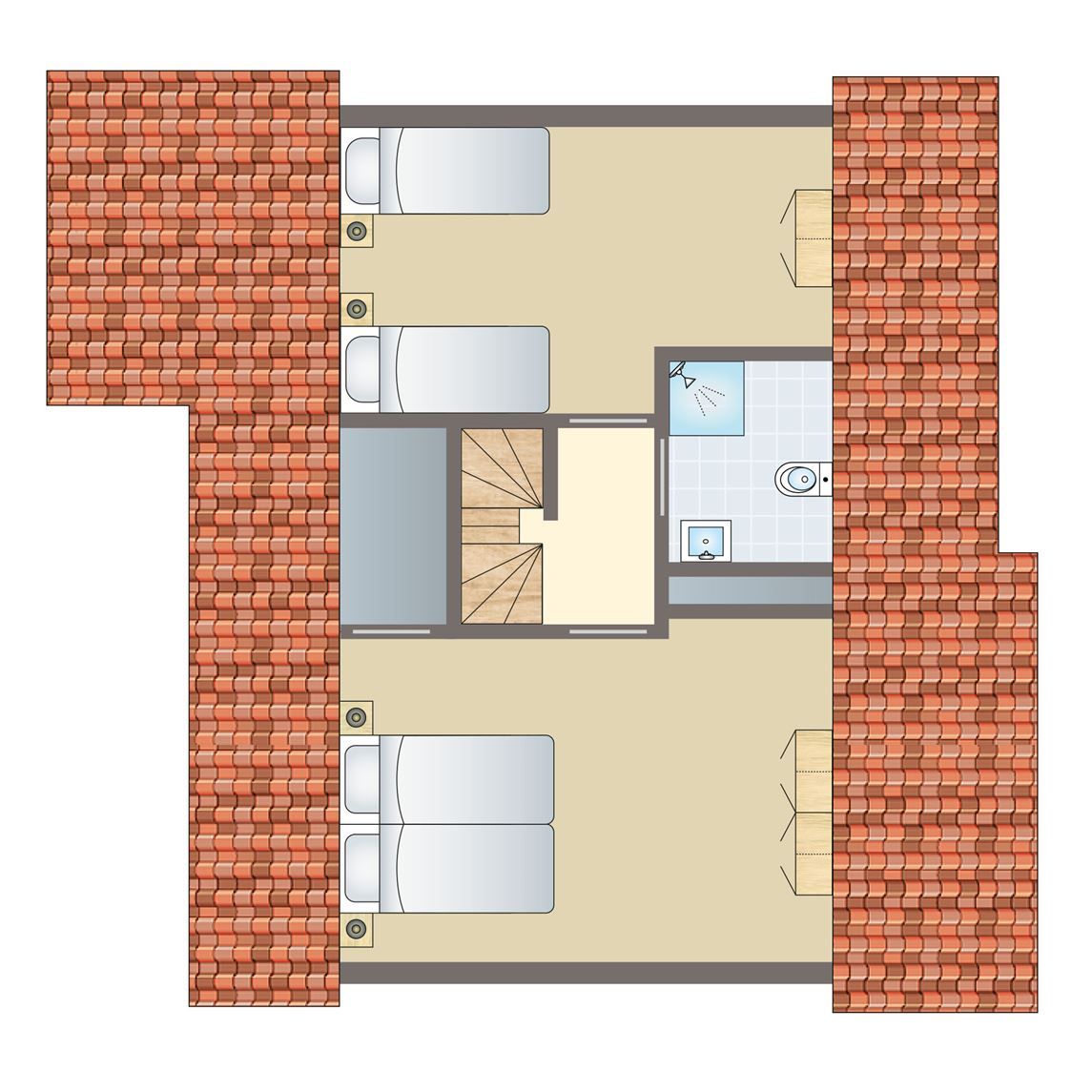 Unterkunft 323233 - Bungalow Veluwe - Landgoed 't Loo | 6-persoons bungalow | 6C2