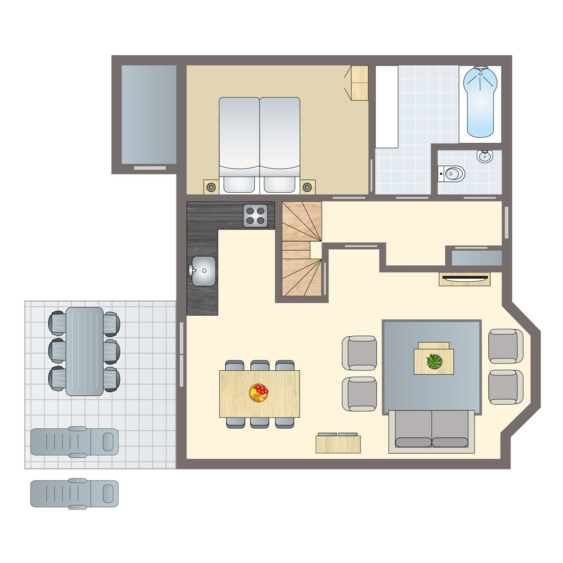 Unterkunft 323238 - Bungalow Veluwe - Landgoed 't Loo | 6-persoons bungalow | 6L