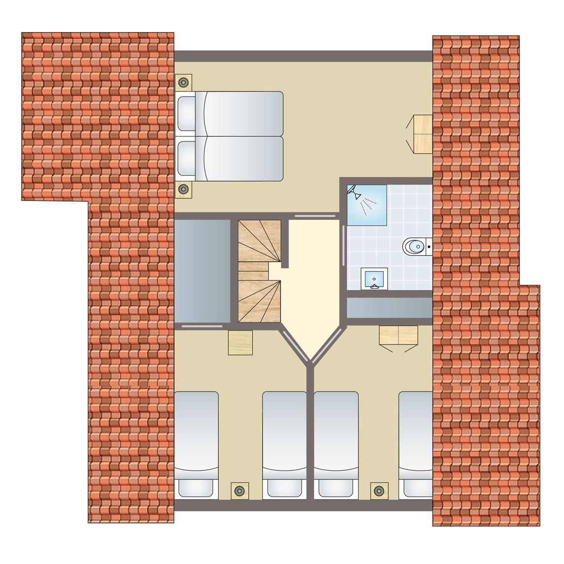 Unterkunft 323248 - Bungalow Veluwe - Landgoed 't Loo | 8-persoons bungalow | 8C