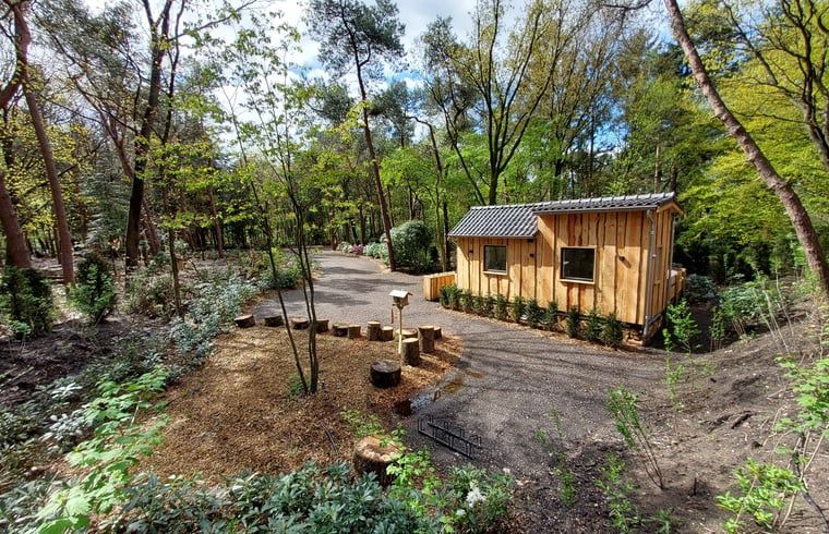 Idyllisch vakantiehuisje in Uddel, Veluwe, met prachtig uitzicht op de omliggende natuur.