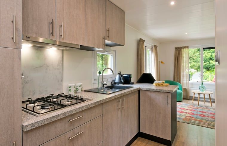 Comfortabele slaapkamer in Vakantiehuis in Rheden met uitzicht op natuur, Veluwe, Gelderland.