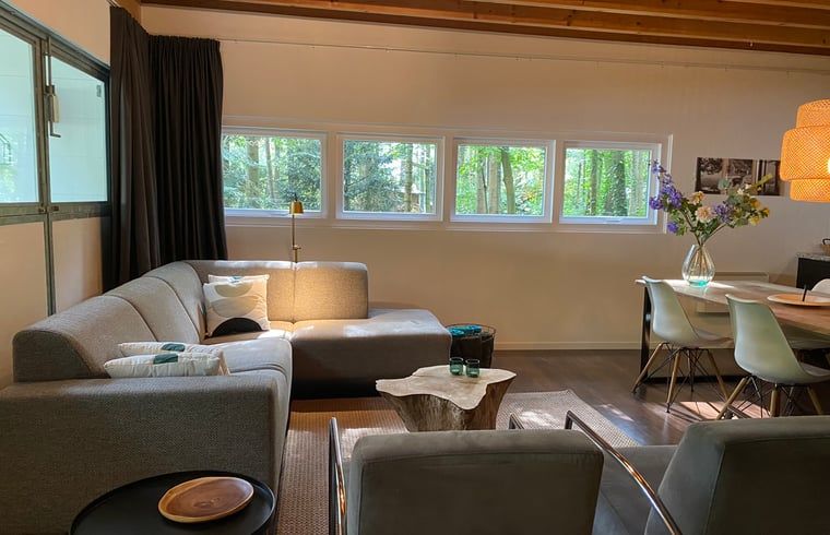 Cozy sitting area in Cottage in Hattem, vacation home in Veluwe, Gelderland.