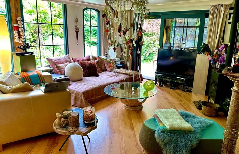 Ueppiger Garten im Cottage in Doornspijk, Ferienhaus in Doornspijk, Veluwe.