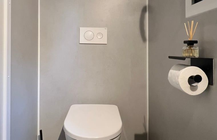 Modern bathroom in Cottage in Lieren, Veluwe, Gelderland.