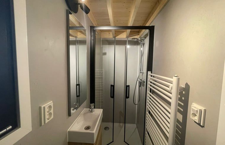 Stylish Shower in Holiday Home in Lieren, Veluwe.