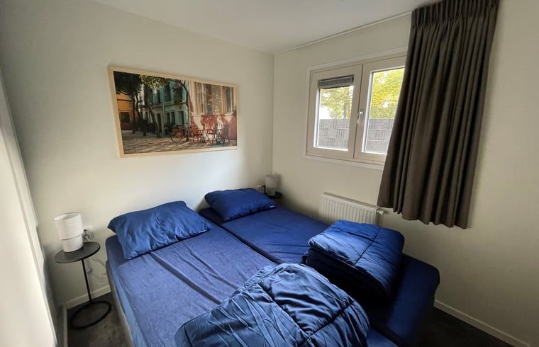 Attractive bedroom in vacation home Cottage in Lieren, Veluwe, Gelderland.