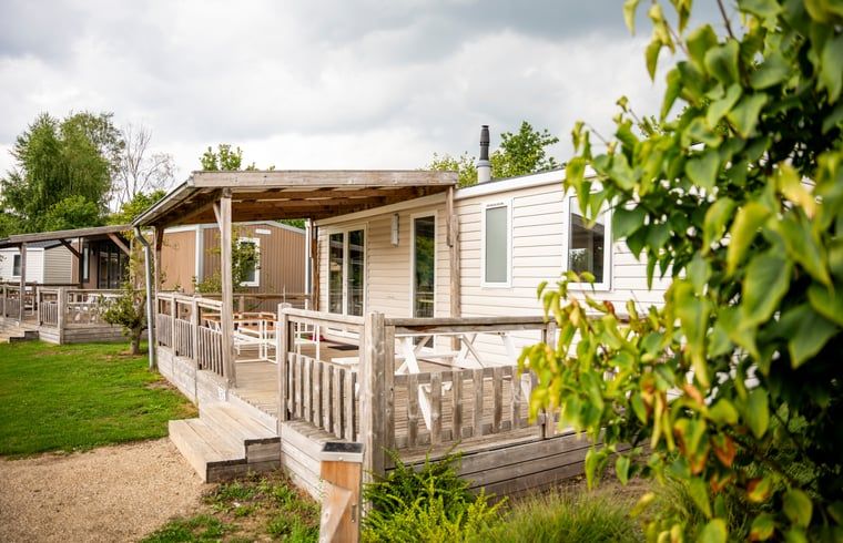 Gemuetliche Terrasse im Ferienhaus in Lieren an der Veluwe, ideales Feriendomizil in Gelderland.